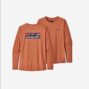 Patagonia Capilene Cool Daily Sun Shirt, Medium, in Mellow Melon